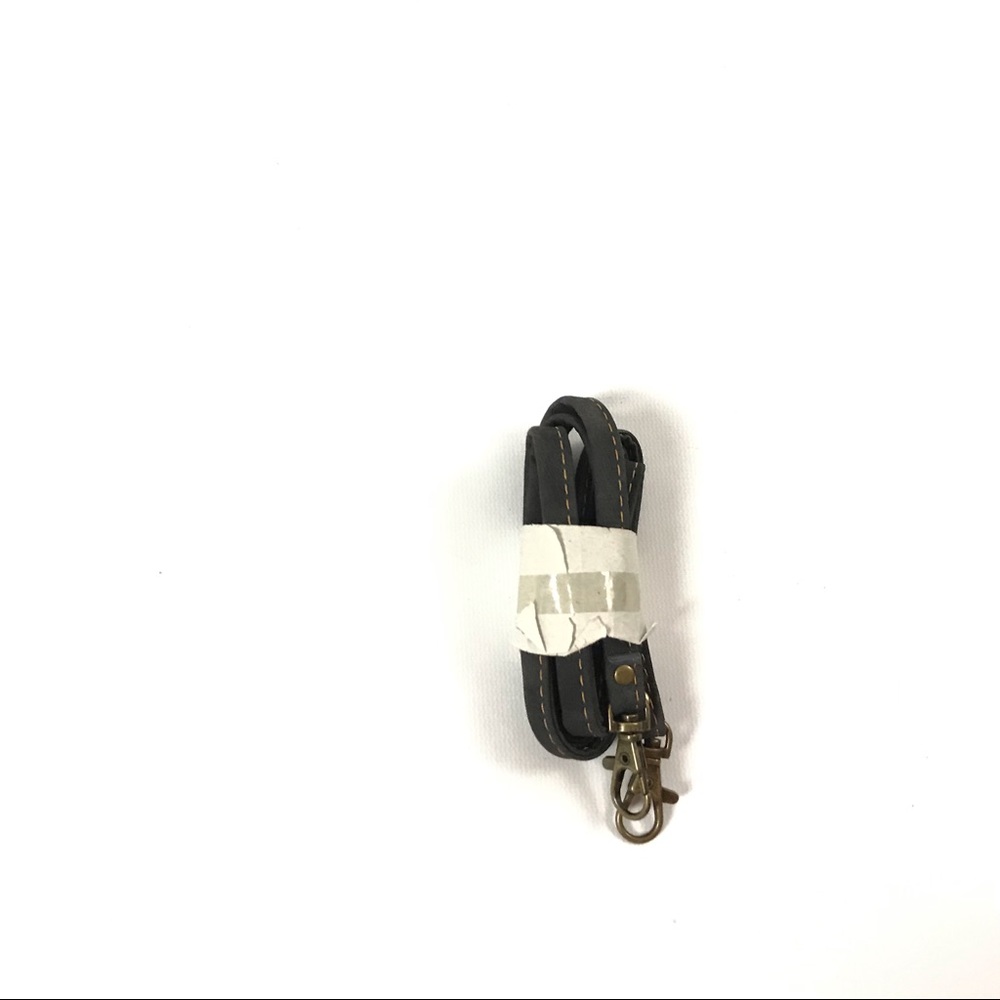 New Bag Strap 54” x 0.5” Charcoal Black Crossbody